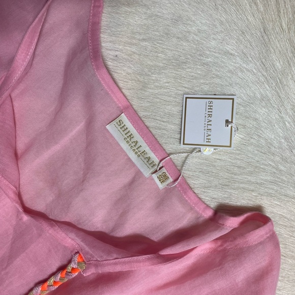 SHIRALEAH PINK DEDE beach COVER-UP - Picture 6 of 9